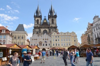 Число российских туристов в Праге существенно выросло