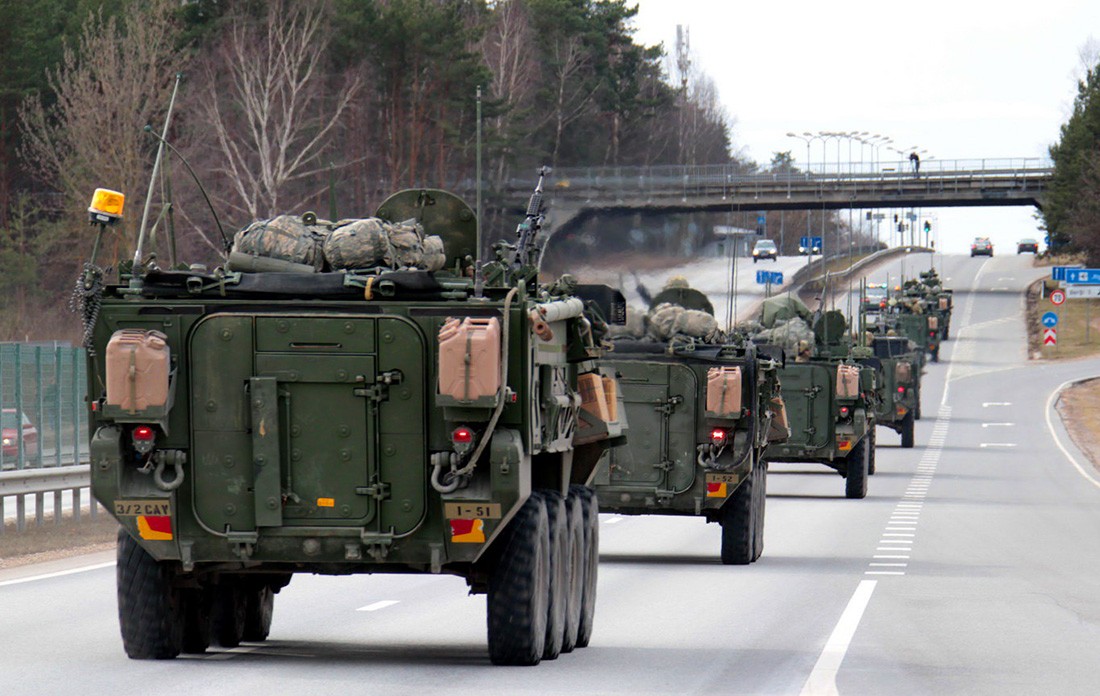 Через Чехию проедет военный конвой США