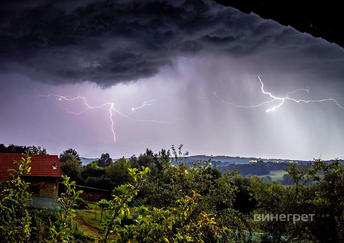 Грозы в Чехии будут и в воскресенье. Причем сильнее субботних