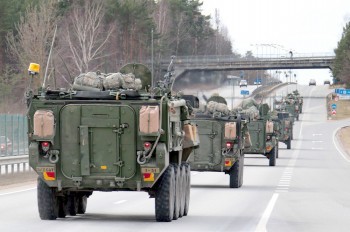 Через Чехию проедет военный конвой США