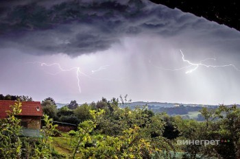 Грозы в Чехии будут и в воскресенье. Причем сильнее субботних