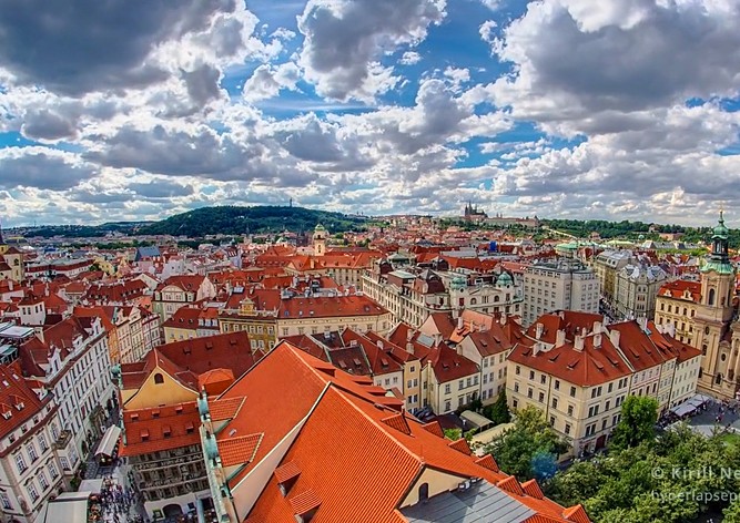 Видео: восхитительная Прага в формате Timelapse