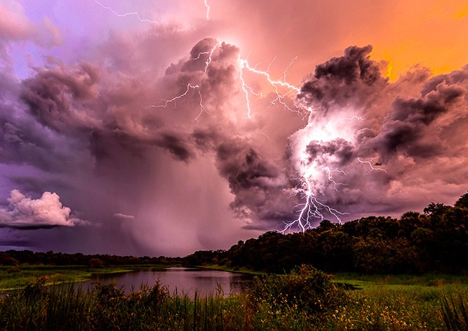 В Чехии объявлено штормовое предупреждение