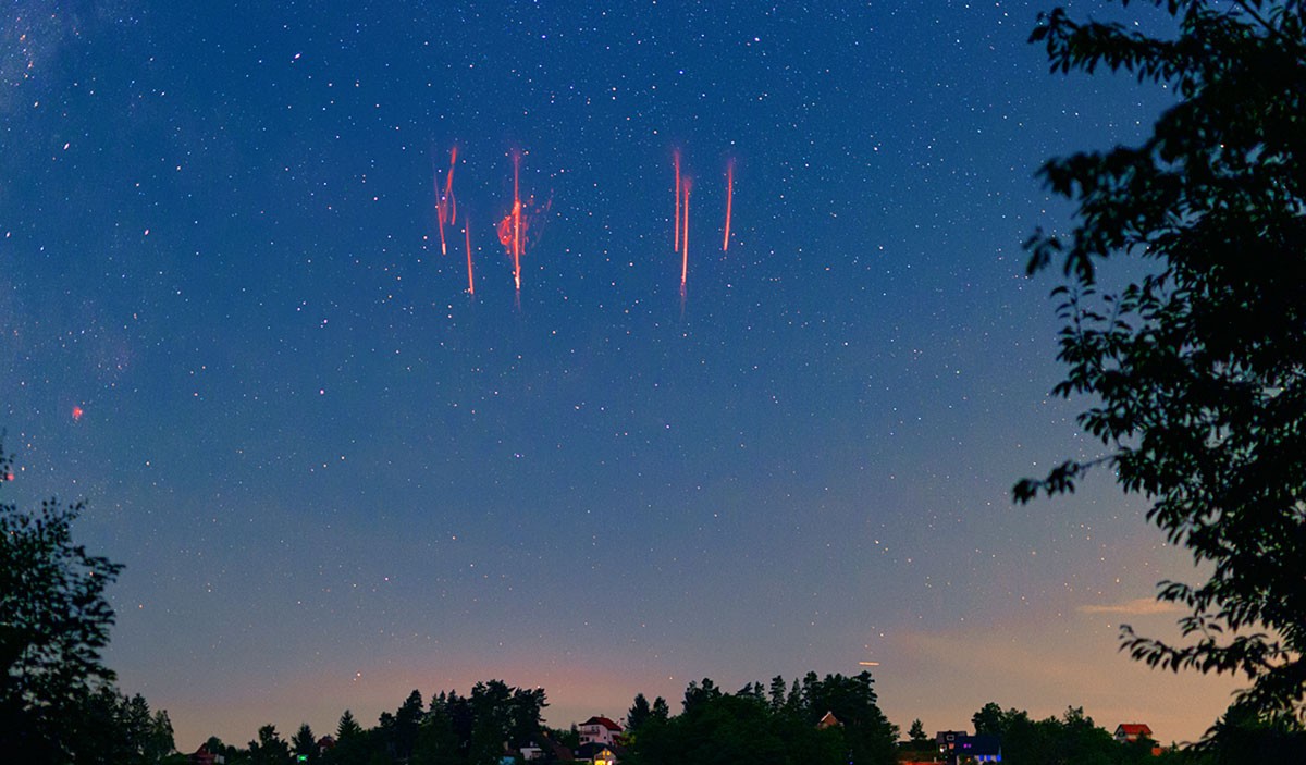 Чешский фотограф запечатлел редкое атмосферное явление