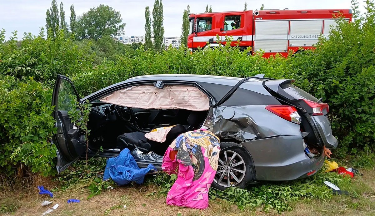 В Чехии 85-летний иностранец спровоцировал серьезное ДТП