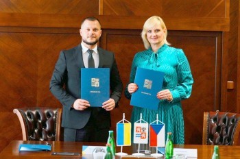 Среднечешский край и Киевская область подписали меморандум о сотрудничестве