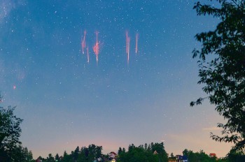 Чешский фотограф запечатлел редкое атмосферное явление