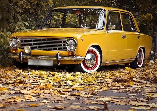 В Чехии подростки не смогли угнать «Жигули»: видео