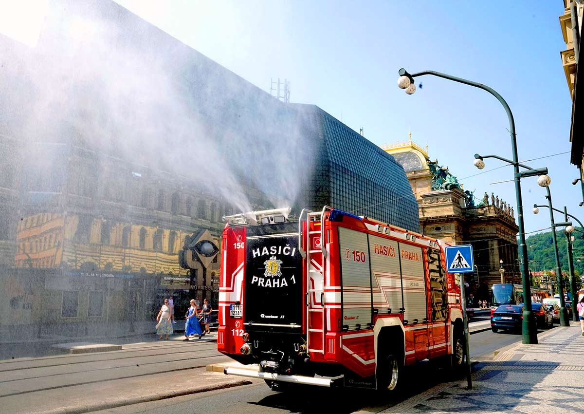 Пятница в Чехии выдалась рекордно жаркой