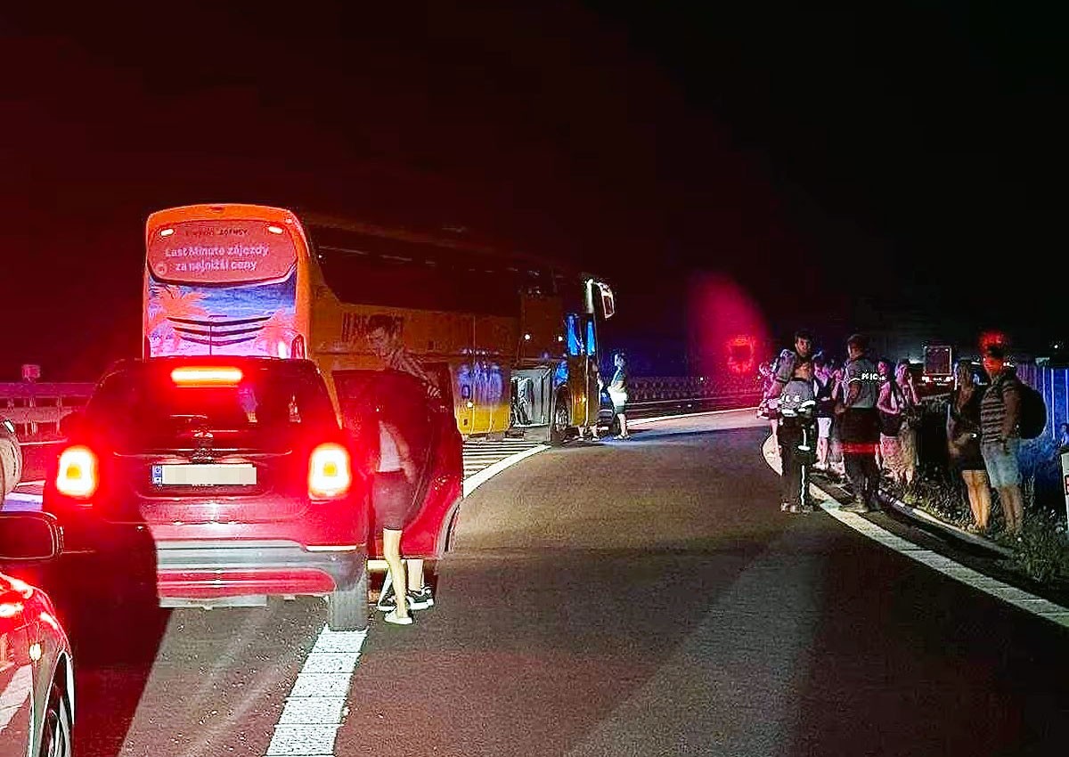 В Чехии пьяный водитель автобуса RegioJet чуть не угробил пассажиров