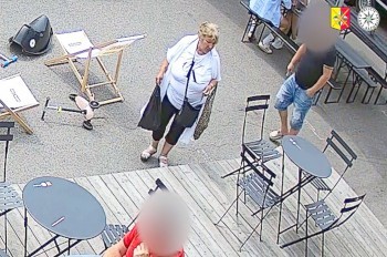 В Праге разыскивают воровку в белом