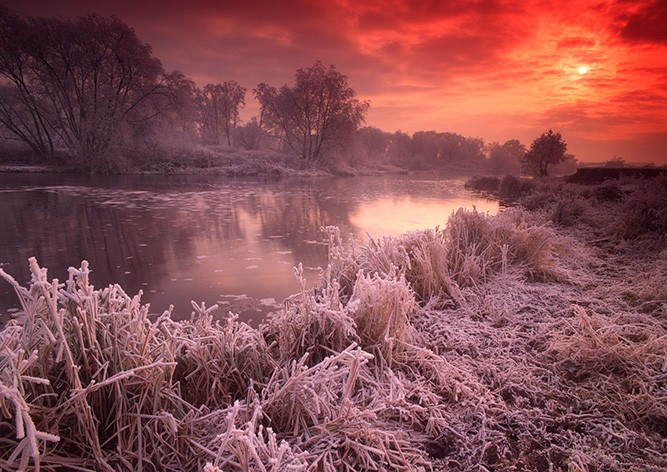 В Чехию пришли первые морозы