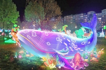 В Праге открылся парк аттракционов и световых инсталляций Winter Wonderland