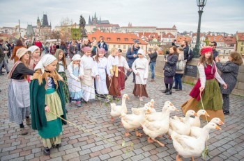 На Карловом мосту Праги состоится святомартинское шествие