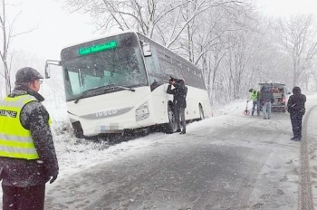 В Чехии разбился рейсовый автобус: 1 погибший, 12 пострадавших