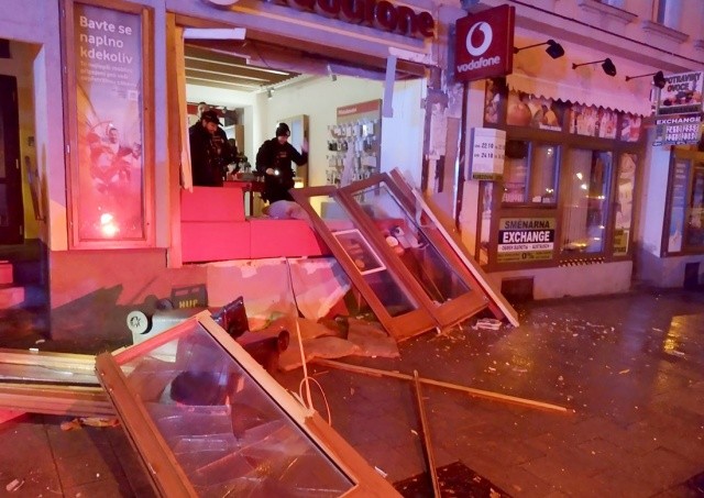 Мощный взрыв газа произошел в центре Карловых Вар