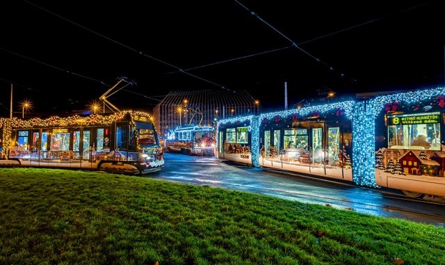 В субботу в Праге состоится парад рождественских трамваев