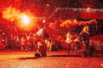 В воскресенье в Праге пройдет шоу Крампусов: видео