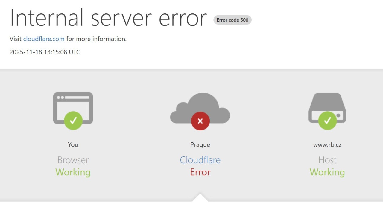 Из-за глобального сбоя Cloudflare отключились тысячи сайтов по всему миру