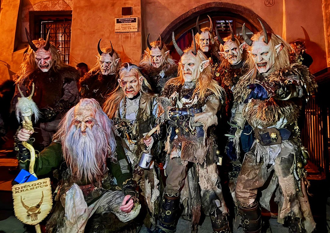 В центре Праги пройдет парад Крампусов