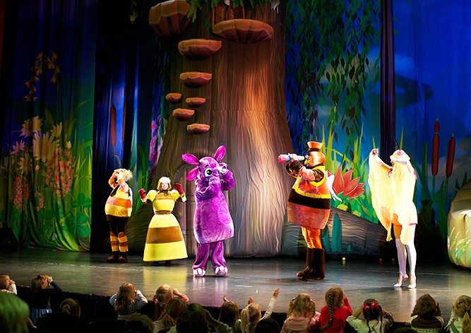 В Праге покажут детский спектакль «Новогодние приключения Лунтика»