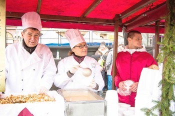 В Сочельник в центре Праги будут угощать рыбным супом