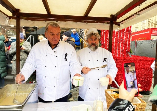 Мэр Праги бесплатно угостит всех желающих рождественским супом