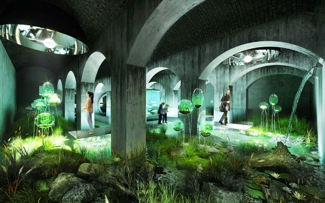 В Праге началось строительство интерактивного центра Hydropolis