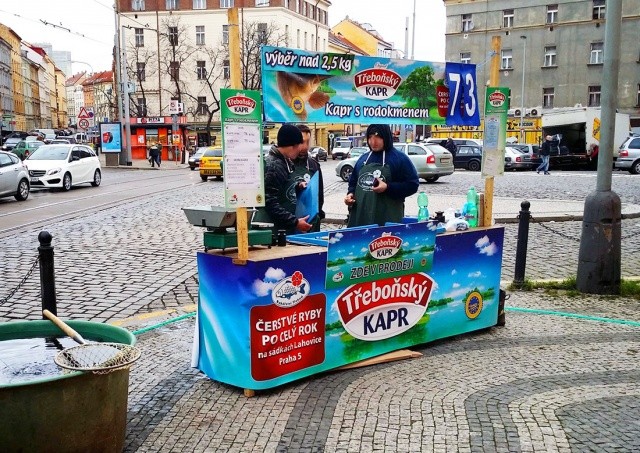 Rybářství Třeboň назвала цену живого карпа перед Рождеством