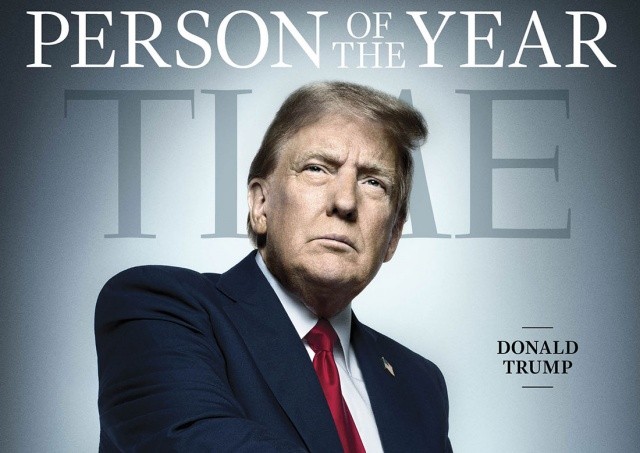 Time назвал человеком года Дональда Трампа