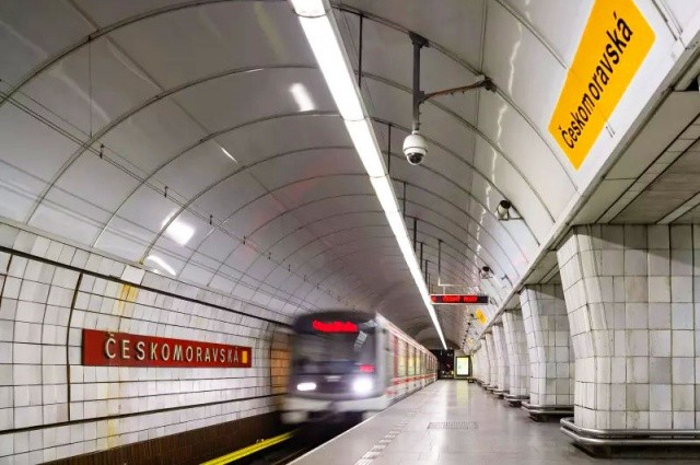 В январе станцию метро Českomoravská закроют почти на год