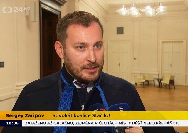 Известный пражский адвокат Сергей Зарипов выиграл резонансное дело в Конституционном суде Чехии