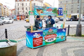 Rybářství Třeboň назвала цену живого карпа перед Рождеством