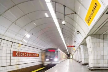 В январе станцию метро Českomoravská закроют почти на год