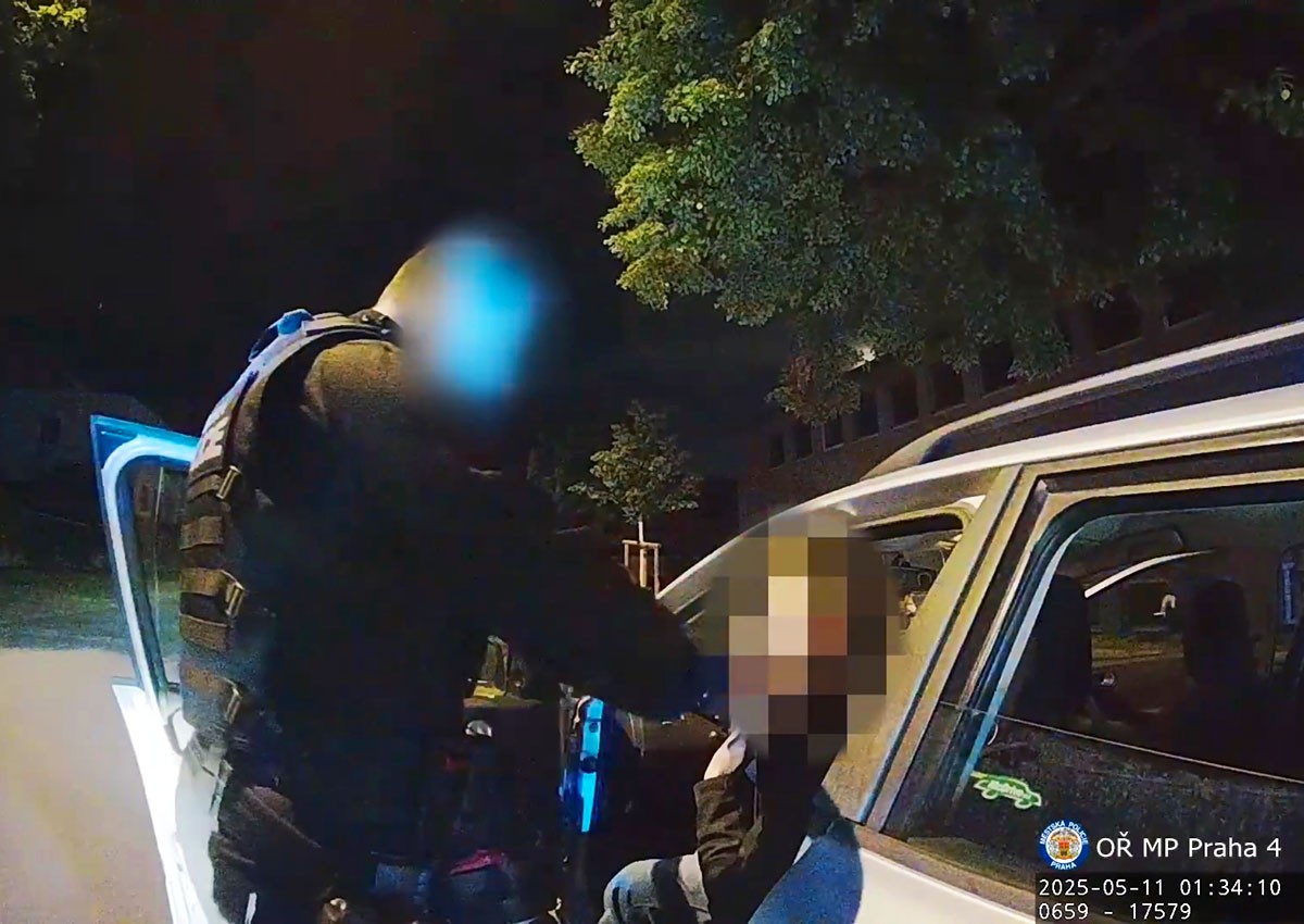 В Праге полиция остановила вдрызг пьяного водителя-иностранца: видео