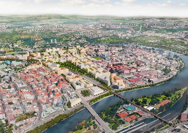 Станция метро Vltavská получит второй выход