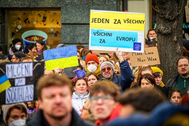 В субботу в Праге пройдет массовый митинг в поддержку Украины