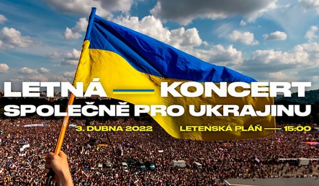 В воскресенье в Праге пройдет масштабный концерт-митинг «Вместе за Украину»