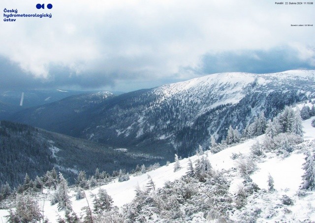 В Чехии зарегистрировали мороз -15,7°C