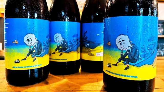 В Чехии сварили пиво «Путин, иди на…»