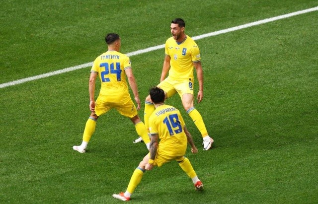Украина одержала волевую победу над Словакией во втором матче «Евро-2024»