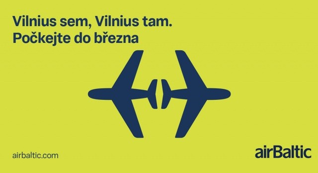 «Vilnius sem, Vilnius tam»: как могла бы выглядеть реклама airBaltic 