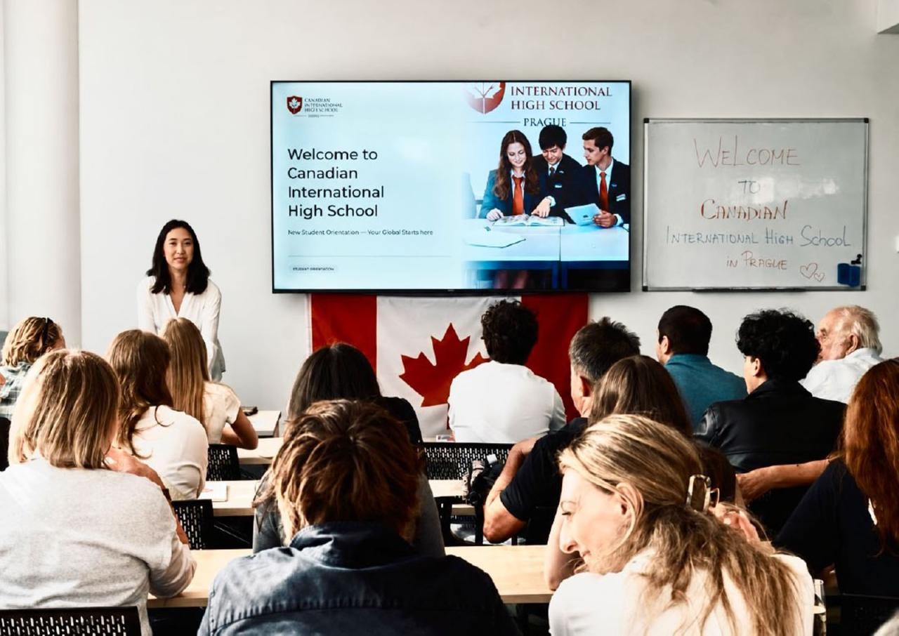 1 вересня в Canadian International High School in Prague: тут починається нова історія