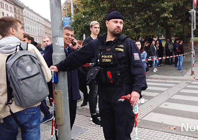 В Праге эвакуировали здание VŠE из-за подозрительного предмета