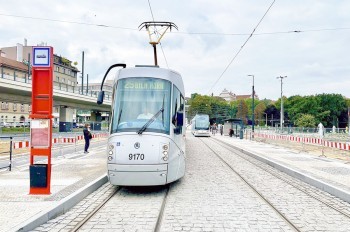 В Праге трамваи вернулись на участок Výstaviště – Nádraží Holešovice