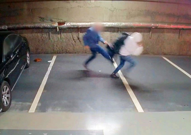 Бездумное ограбление в Праге попало на видео