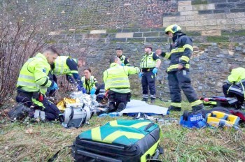Мужчина погиб в результате падения со стены Вышеграда в центре Праги