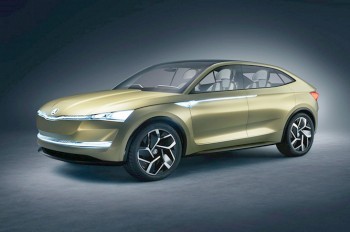 Škoda представила свой первый электромобиль