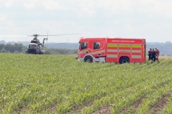 В Праге разбился сверхлегкий самолет