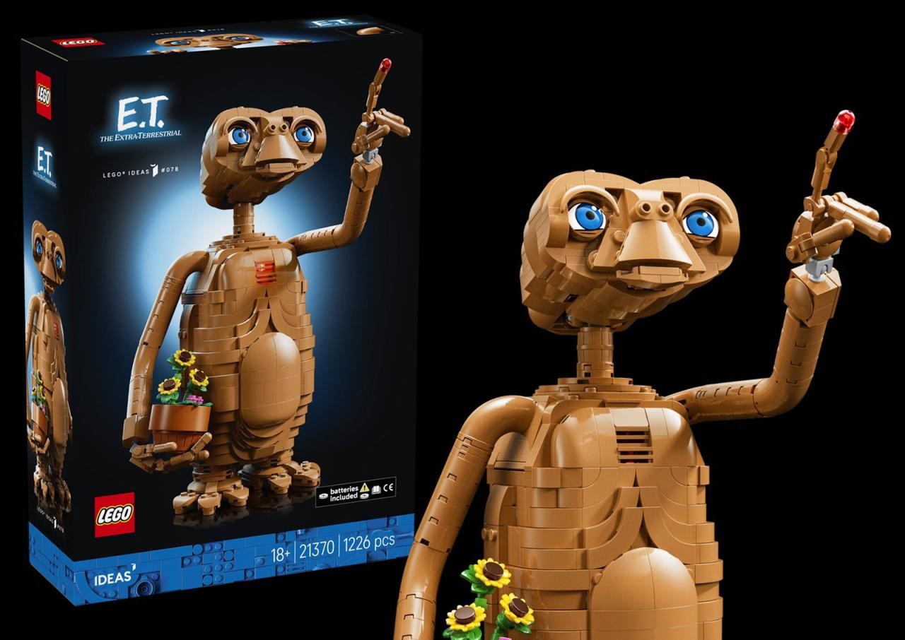 LEGO представила набор по «Инопланетянину» Стивена Спилберга